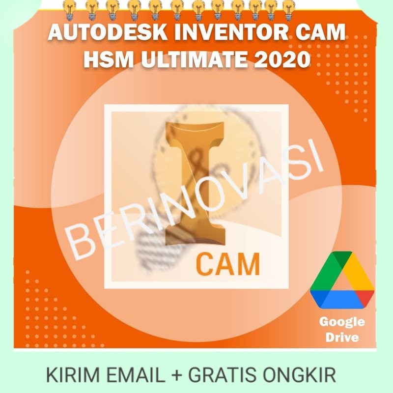 [GARANSI] Autodesk Inventor CAM (HSM) Ultimate 2020.2 x64 Versi Terbaru Software PC Premium Full Ver