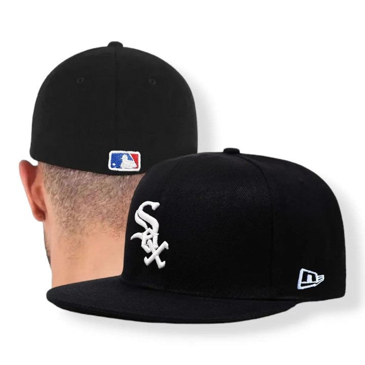 Topi Fitted Sox Basic Import