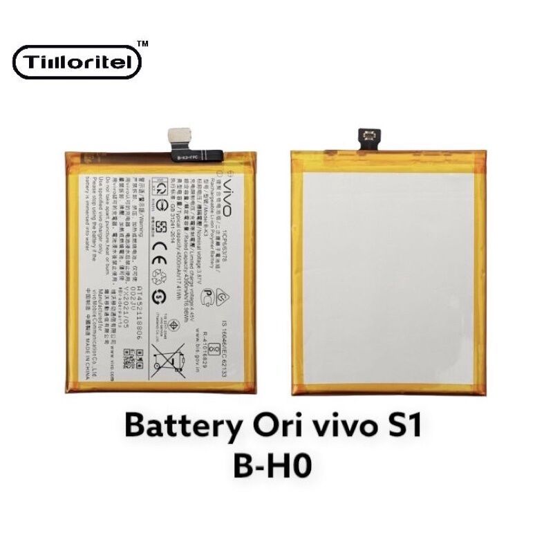 Batre Baterai HP VIVO S1 / VIVO 1907 V1907 Model B-H0 || Batu Battery Batrei Batere Batrai Tanam HP 