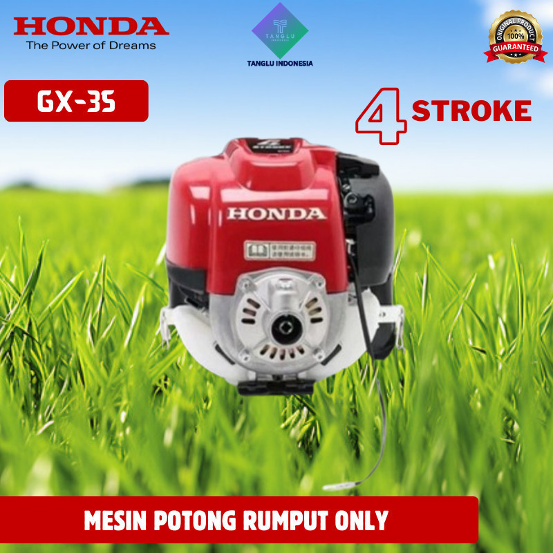 fULLSET Mesin Honda HONDA Mesin Potong Rumput COD HONDA Mesin Potong Rumput 4 tak Brush Cutter GX-35