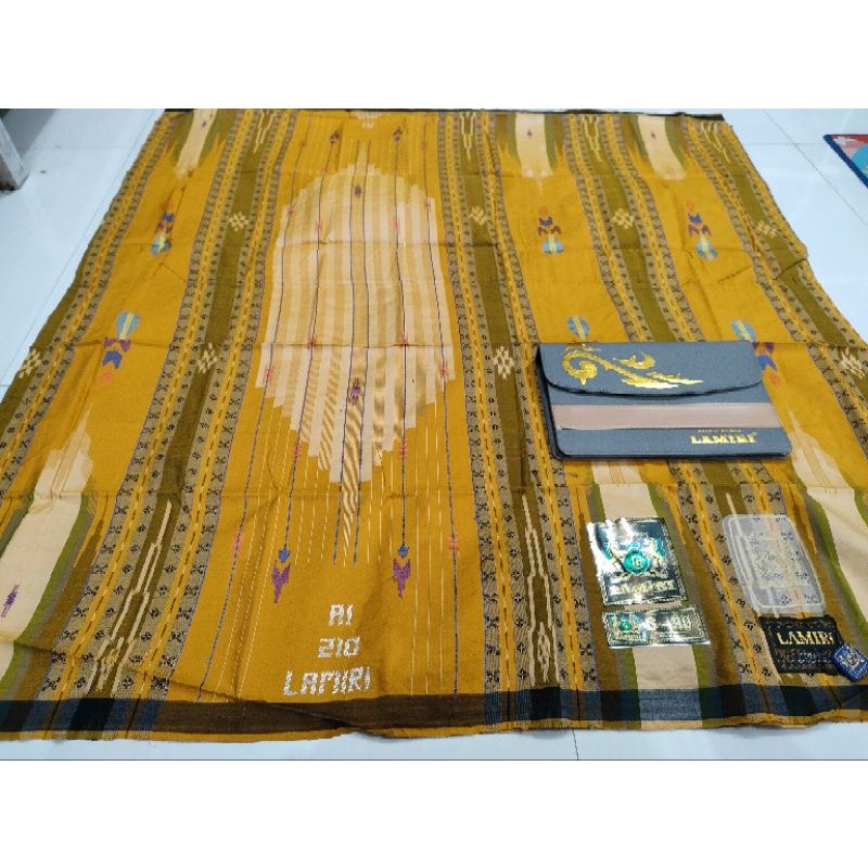PROMO AKHIR TAHUN 12.12 COD SARUNG LAMIRI SGT SONGKET GUNUNG TIMBUL FULL SUTRA S90 BENANG 210 DOUBEL