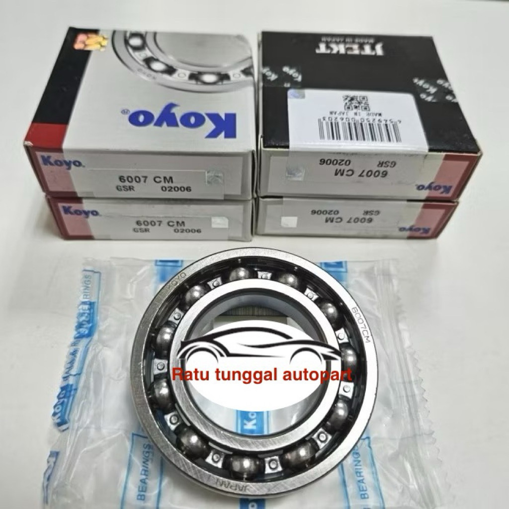 BEARING 6007 CM KOYO 6007CM KOYO TANPA TUTUP