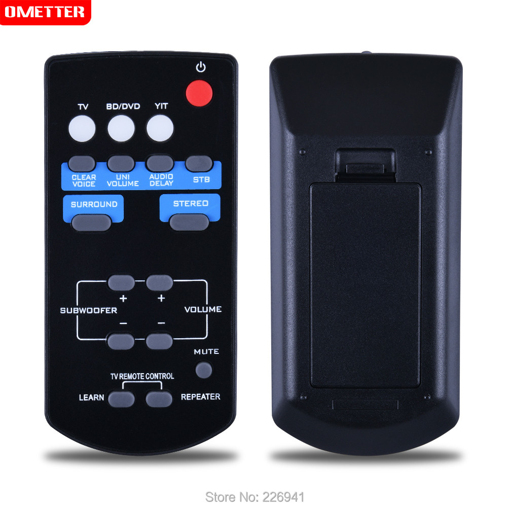 Remote Control FSR60 WY57800 For YAMAHA Sound Bar FSR62 ATS1010 YAS101 YAS101BL ATS-1010 YAS-101 YAS
