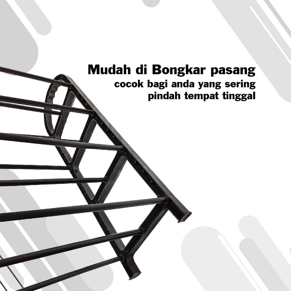 [GID] Rak Sepatu Sandal 4 Susun | Rak Sepatu Serbaguna CH-104