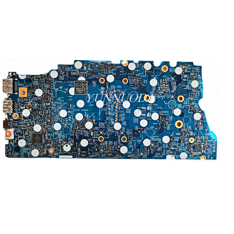 198601 For Dell piron 7506 7306 5406 Laptop Motherboard With i3 i5 i7 11th CPU DDR4 CN0VMRNH 0VMRNH 