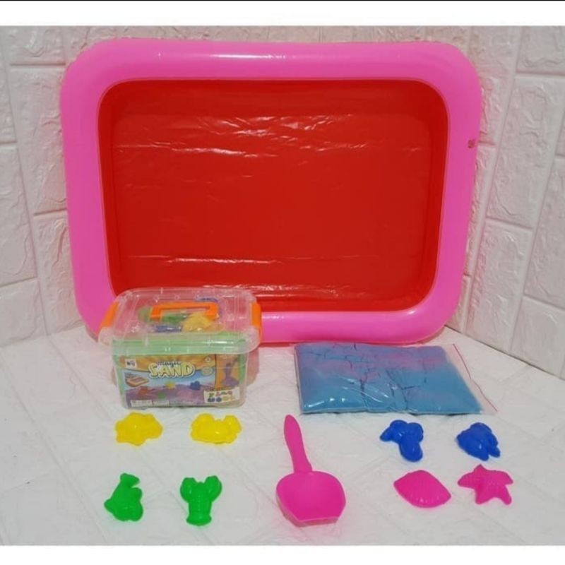 pasir kinetik 1kg || mainan pasir kinetik