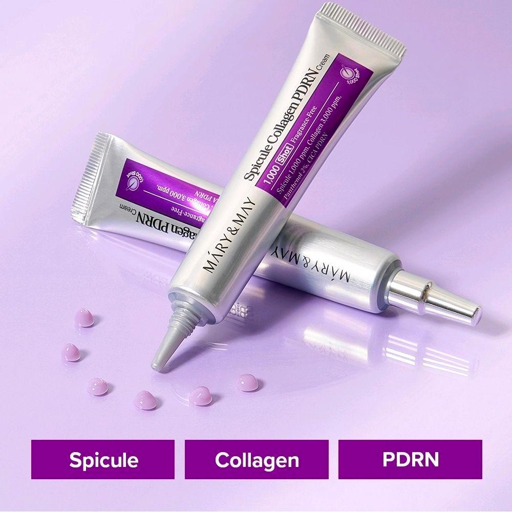 Mary&May Spicule Collagen PDRN Cream 15g Mary may spicule 1,000 shot