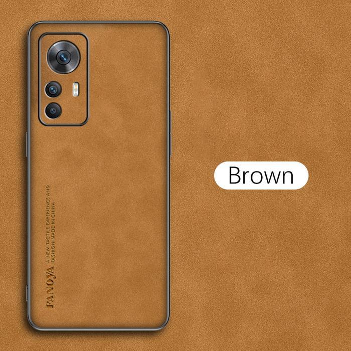 CASE XIAOMI 12T / 12T PRO FANOYA PREMIUM NAPPA LEATHER SOFT CASE - Elandefoi