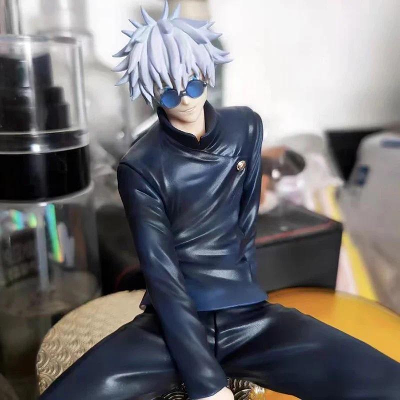 Anime Megumi Jujutsu Kaisen Nanami Figures GK Satoru Gojo Geto Suguru Sitting Look Up Toji Figure PV