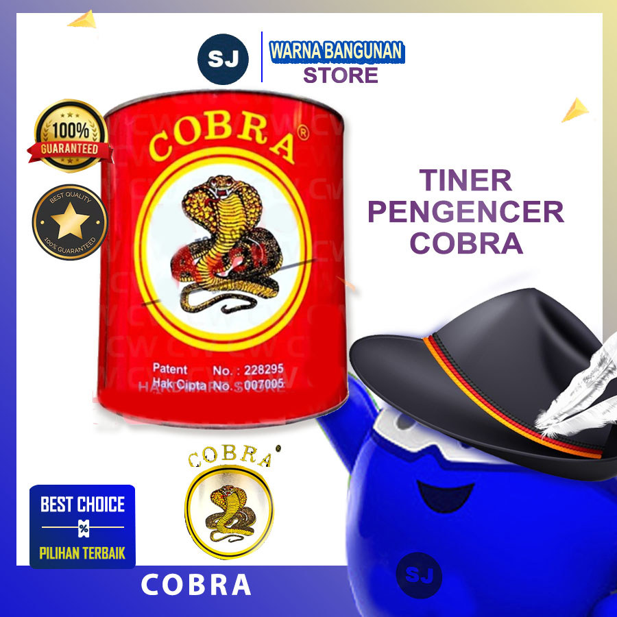 COBRA THINNER 1 LT / THINNER COBRA MERAH