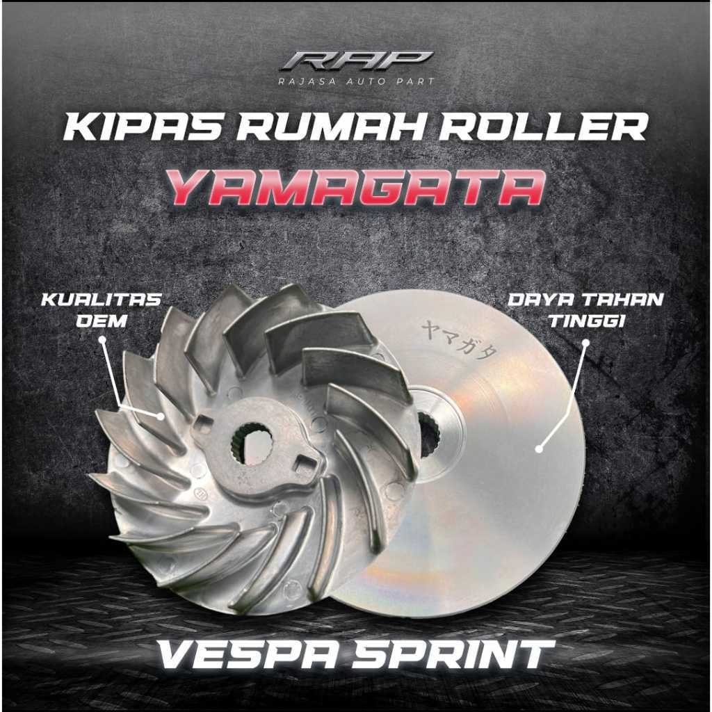 KIPAS RUMAH ROLLER VESPA SPRINT 150 KIPAS FLYWHEEL VESPA 150CC 3V IGET SPRINT PRIMAVERA YAMAGATA