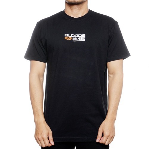 Bloods Tshirt Kaos Holes Black