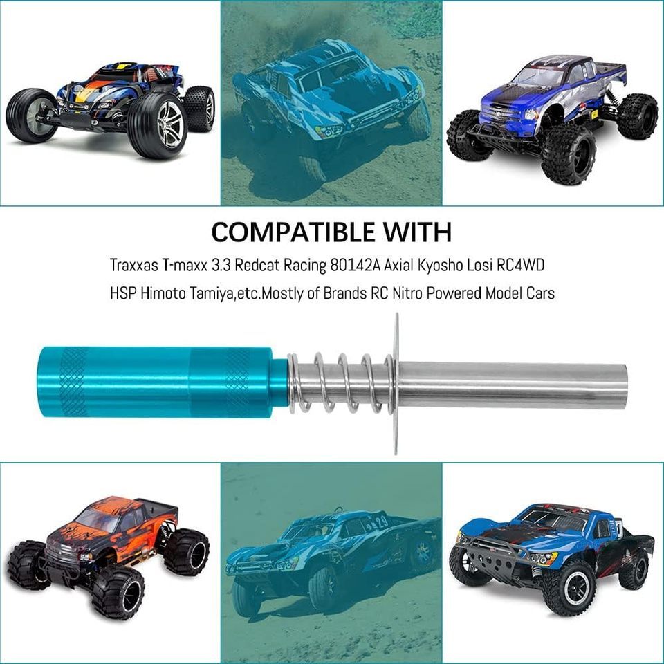 RC Igniter&Hot Glow Plug N3 No.3 Spark Nitro Engine Parts Replace for Traxxas Kyosho HSP HPI Redcat 