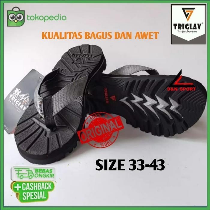 Eiger - Sandal Jepit Pria Triglav Adventure,Sandal Gunung Pria