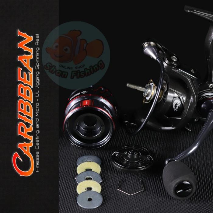 Reel Daido Caribbean UL Double Spool - Orange, 2000