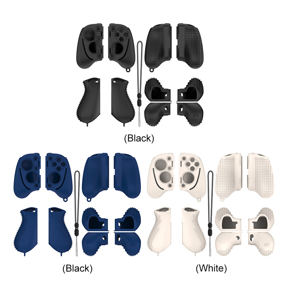 For Razer Kishi Ultra Gamepad Silicone Grip Case with Lanyard Silicone Protective Case Dropproof Gri