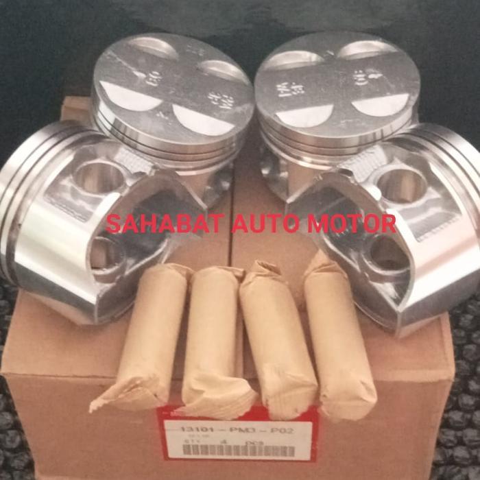 PISTON ASSY SEHER PISTON HONDA GRAND CIVIC ORIGINAL 1SET STD 13101-PM3-P02