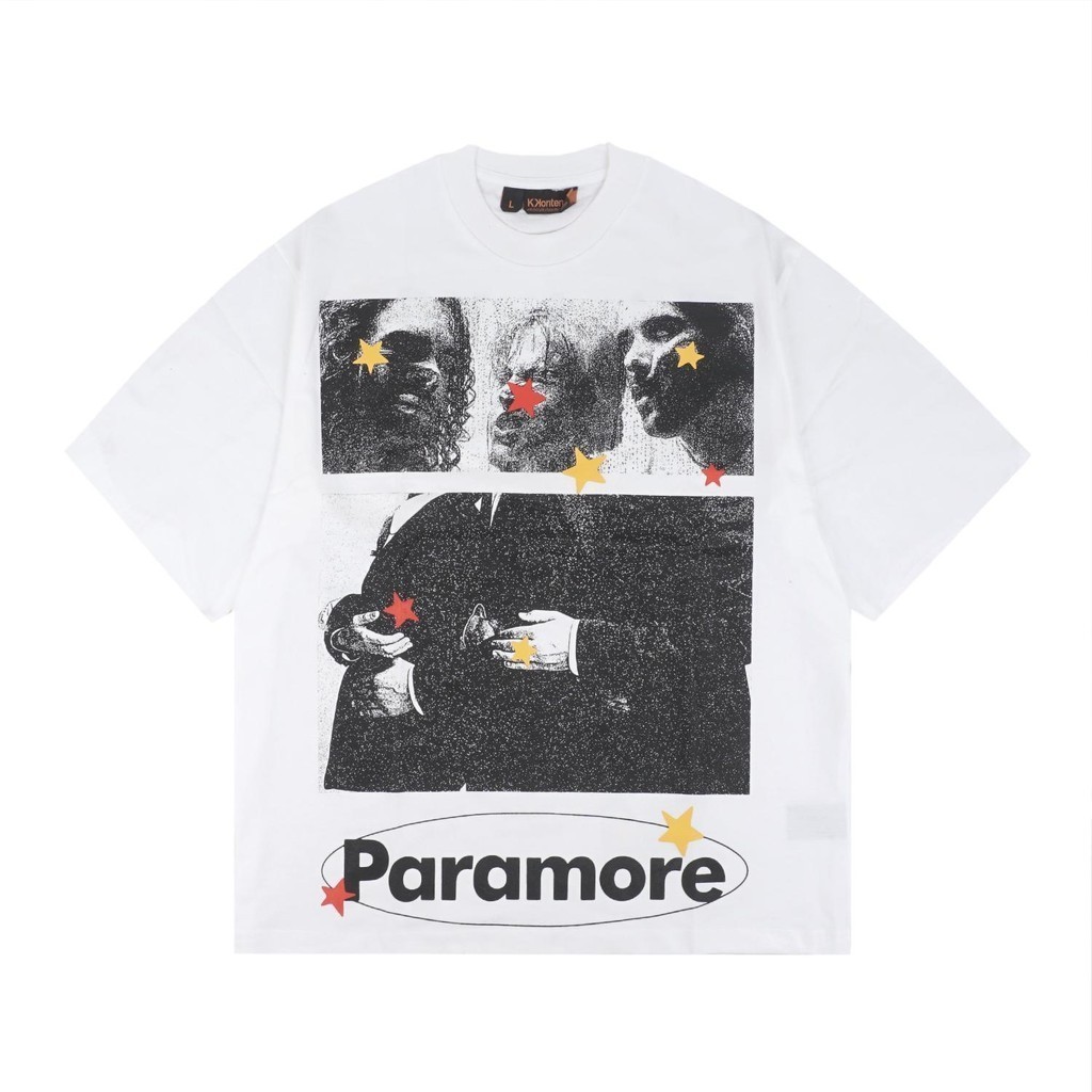 KKONTENER PARAMORE "THIS IS WHY" RELAXED FIT TSHIRT WHITE