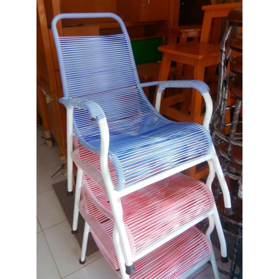 Kursi Santai Tali Bangku Jaring Plastik Adem Nyaman Males Kesehatan