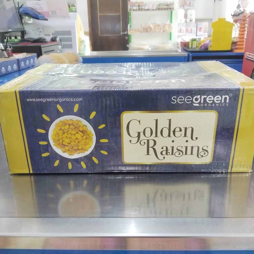 KISMIS SEE QREEN GOLDEN RAISIN 10 KG