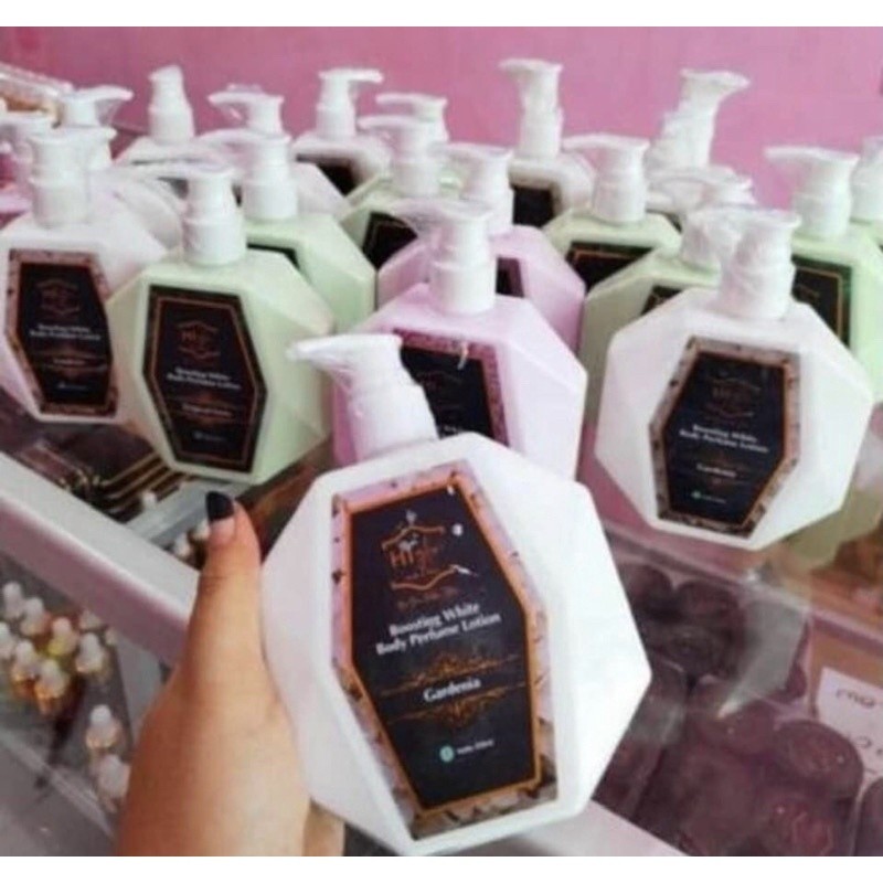 top sale Boosting White body perfum lotion Hi glow hb lotion hi glow berkualitas