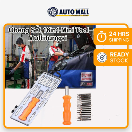 Obeng Set 16in1 Mini Tool  Student Tool Kit  Mini Student Tool