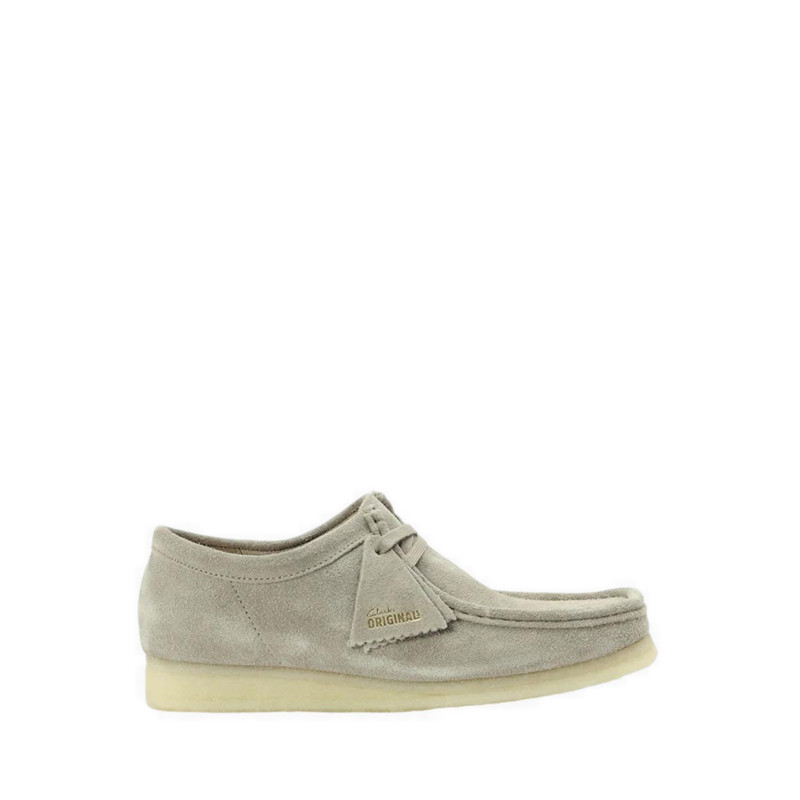 Clarks Wallabee Grey Suede