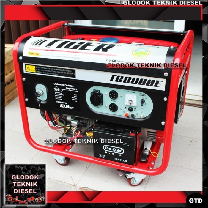 IRH GENSET GENERATOR BENSIN 5000 WATT GASOLINE GENERATOR 5000 W