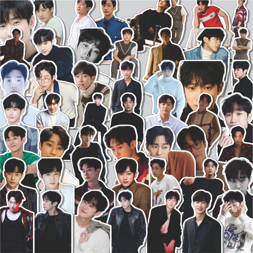 Stiker Cutting Pack Stiker Jung Jinyoung Isi 100Pcs Series Aesthetic Lucu Keren Untuk Koper Bahan Vy