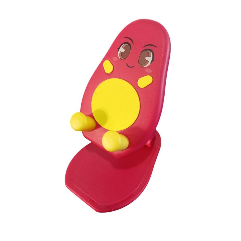 (wk acc) Sandaran Hp Karakter lipat / Phone Holder Handphone Dudukan HP Karakter Lucu / Stand Hp Hol