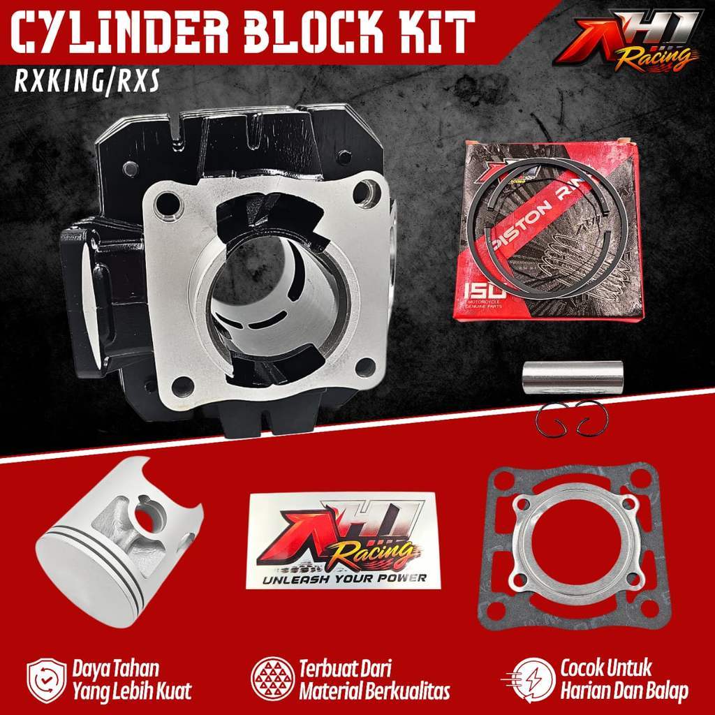 Cylinder Block Boring Blok Seher RXK Rxking Bore Up RXS RXZ 58 Mm AH1 Racing Iron Casting Block
