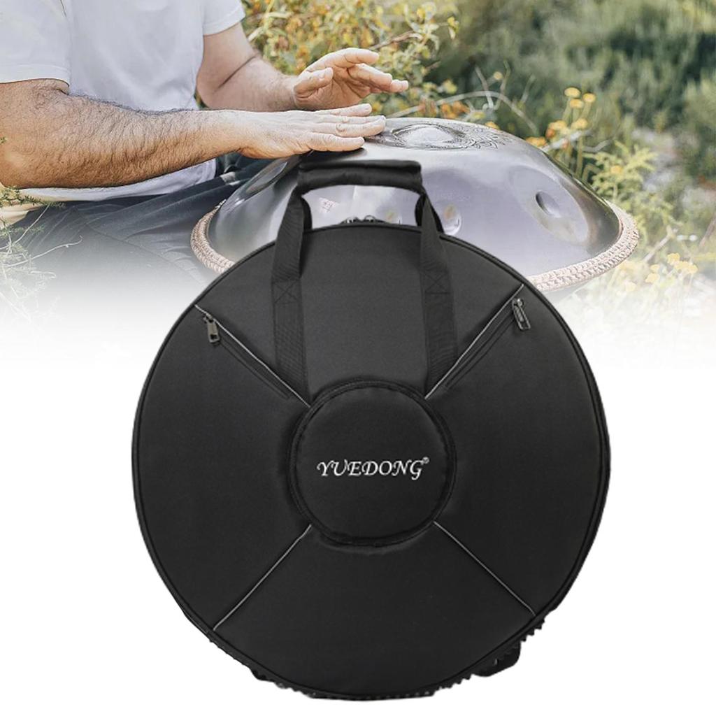 Hand Drum Bag 23inch Handpan Case Cover Handpan Protective Case Lightweight Oxford Anti Scratch Musi