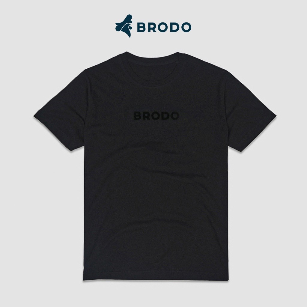 BRODO - Kaos Brodo Flock Tees Black