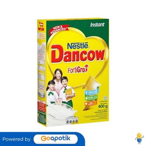 Dancow Fortigro Instant 400 Gram Box