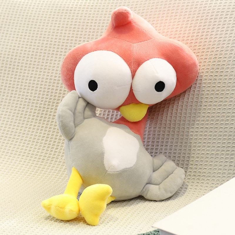 Lovely Squishy ostrich Plush Toys Simulation Bird Pillow Stuffed Soft Animal Dolls Cute Birthday Gif