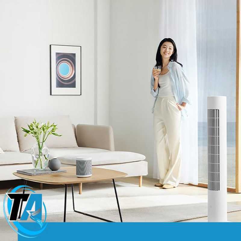 Xiaomi Mijia Kipas Angin Lantai Tower Fan Adjustable Smart App - BPTS02DM