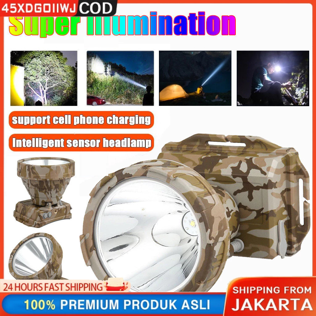 DONY Senter kepala Cas DONY MS 309 SOBIG 30 WATT 30W QLED LED T6 MURAH SUPER TERANG MURAH 12.12 12/S