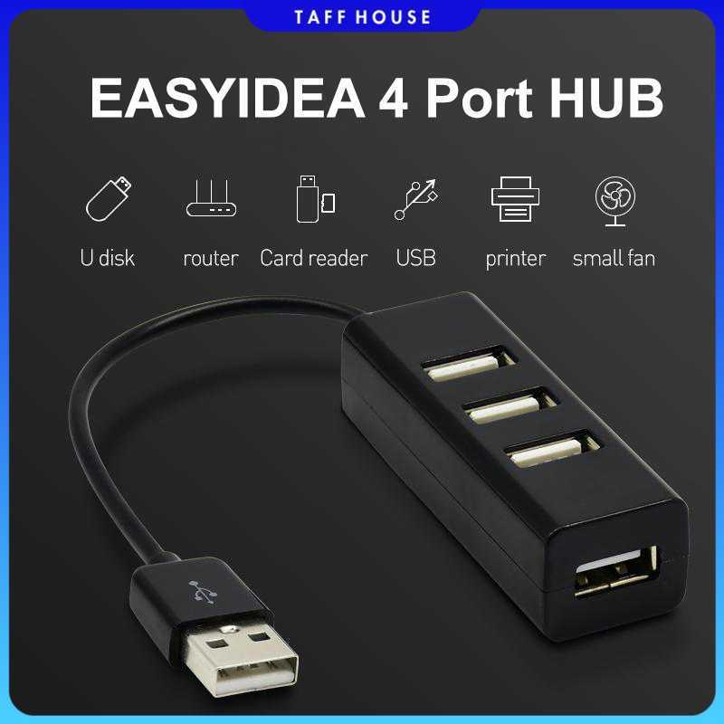 EASYIDEA Portable USB Hub - HB3004