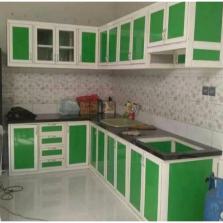 kitchen set minimalis aluminium murah bergaransi