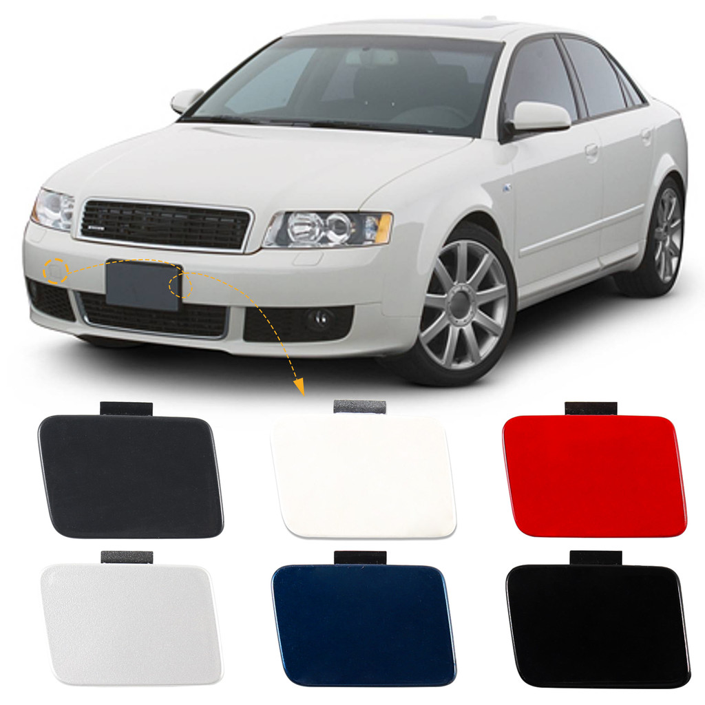 Front Bumper Tow Hook Cap Towing Eye Cover For Au A4 B6 2003 2004 2005 8E0807241 Car Accessories