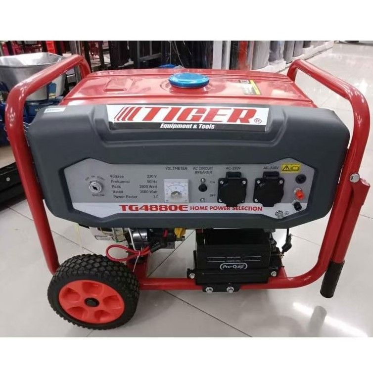 PROMO MESIN GENSET LISTRIK TIGER 4880 2500WATT / GENERATOR LISTRIK TIGER 4880 2500watt