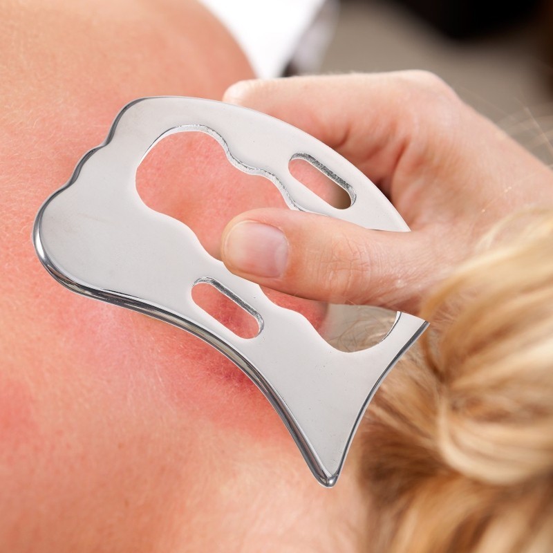 Stainless Steel Gua Sha Massage Tool Alat Pijat Multifungsi Muscle Scraper Tool/Gua Sha/Gua Sha Stai