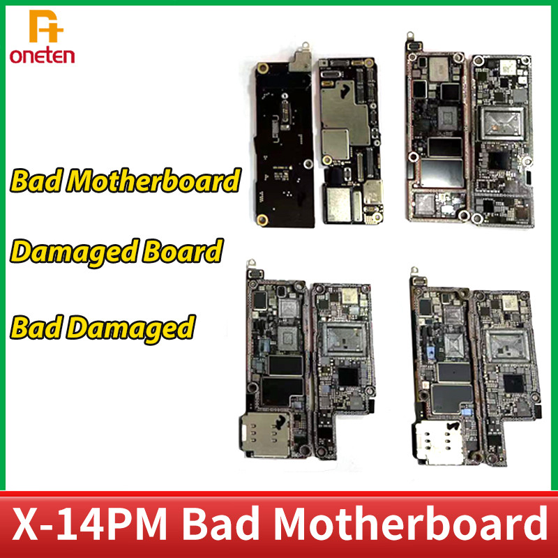 Bad Motherboard For iPhone 14 Plus 13 12 11 Pro X XR XS MAX NO Nand Repair CPU Skill Practice Withdr