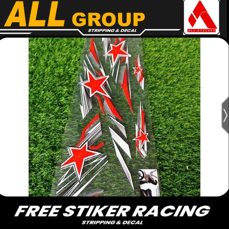 striping transparan BEAT FI 2014-2015