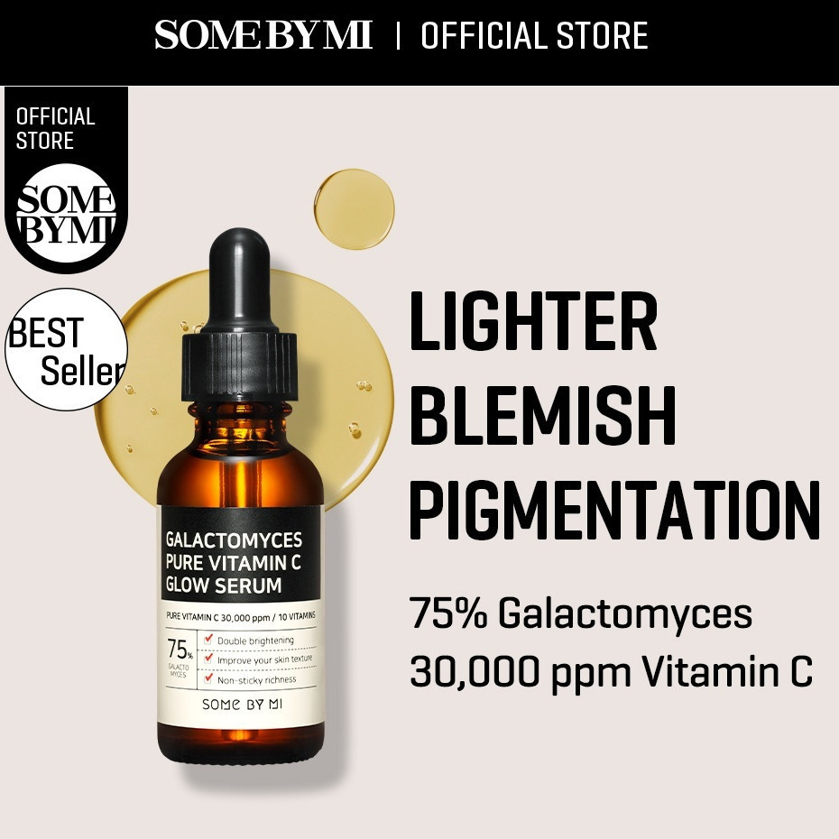 100% ORI—SOME BY MI Serum 30ML /SOME BY MI Galactomyces Pure Vitamin C Glow Serum /Brightening Face 
