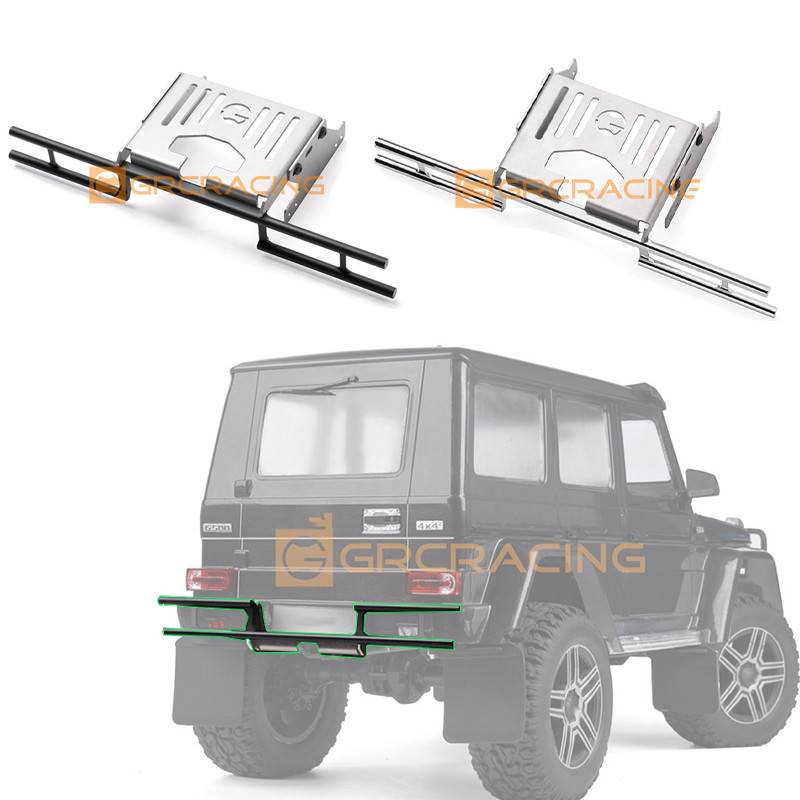 Rear Bumper Rear Bumper with Guard for 1/10 RC Crawler Car Traxxas TRX4 G500 TRX6 G63 y Parts