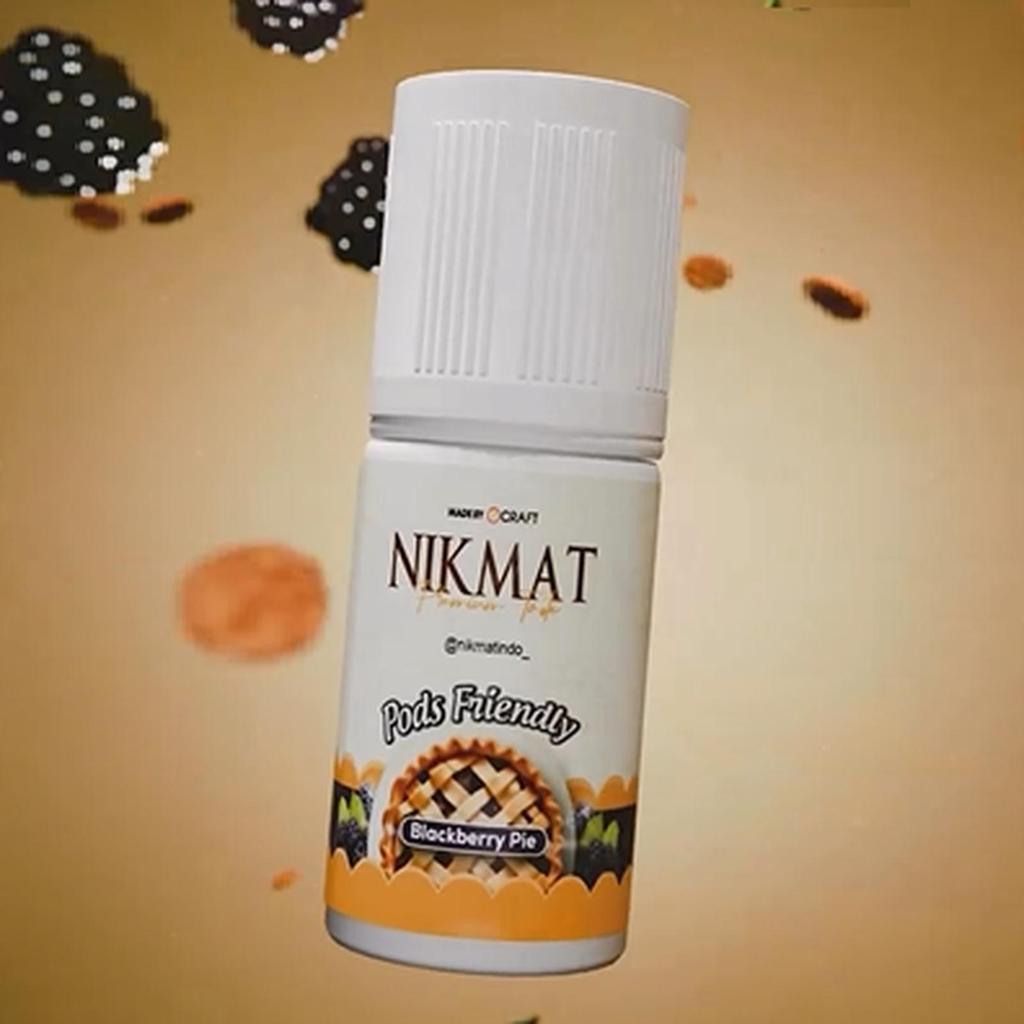 [SALT] - Nikmat V4 BLACKBERRY PIE 30ML 15MG by Rcraft Liquid Pods Friendly
