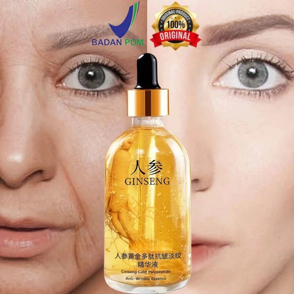 Esensi Anti-Kerut Ginseng, Esensi Pencerah Anti-Penuaan Ginseng, Esensi Radiance Ginseng, Esensi Ant