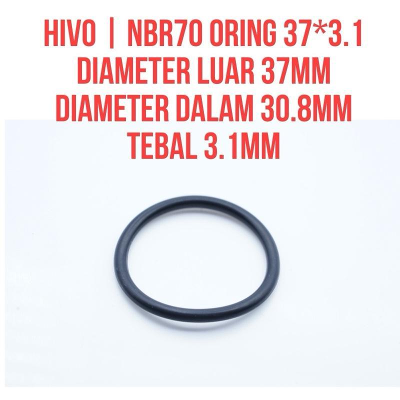 Oring 3.1x30.8 3.1*30.8 mm Seal Sil NBR70 Tebal 3.1mm Diameter Dalam 30.8mm Tahan Panas | HIVO High 