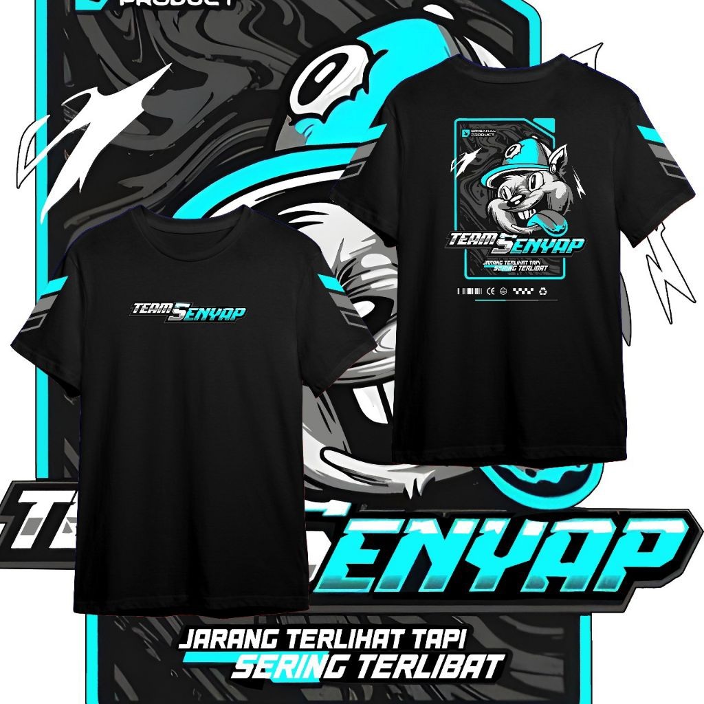 Kaos Team Senyap Jarang Terlihat Tapi Sering Terlibat Distro Racing New Design Kaos Pria